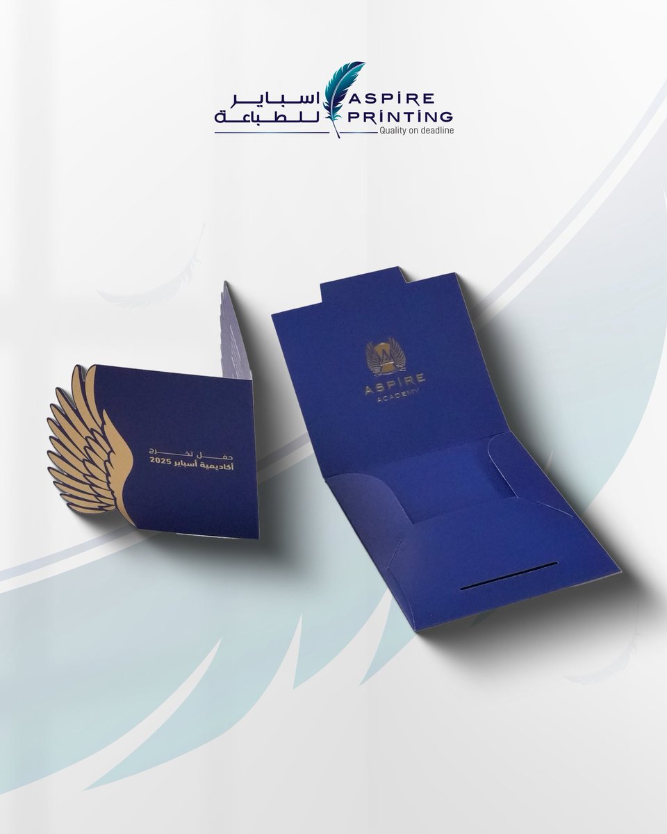 Aspireprintingp's tweet image. At Aspire Printing, we specialize in special cards with envelopes in high-end print finishes that elevate every detail:
• Foil stamping that catches light and attention
• Premium textured papers with deep tactile presence
#Aspireprinting #premiumprinting #PrintingSolutions
