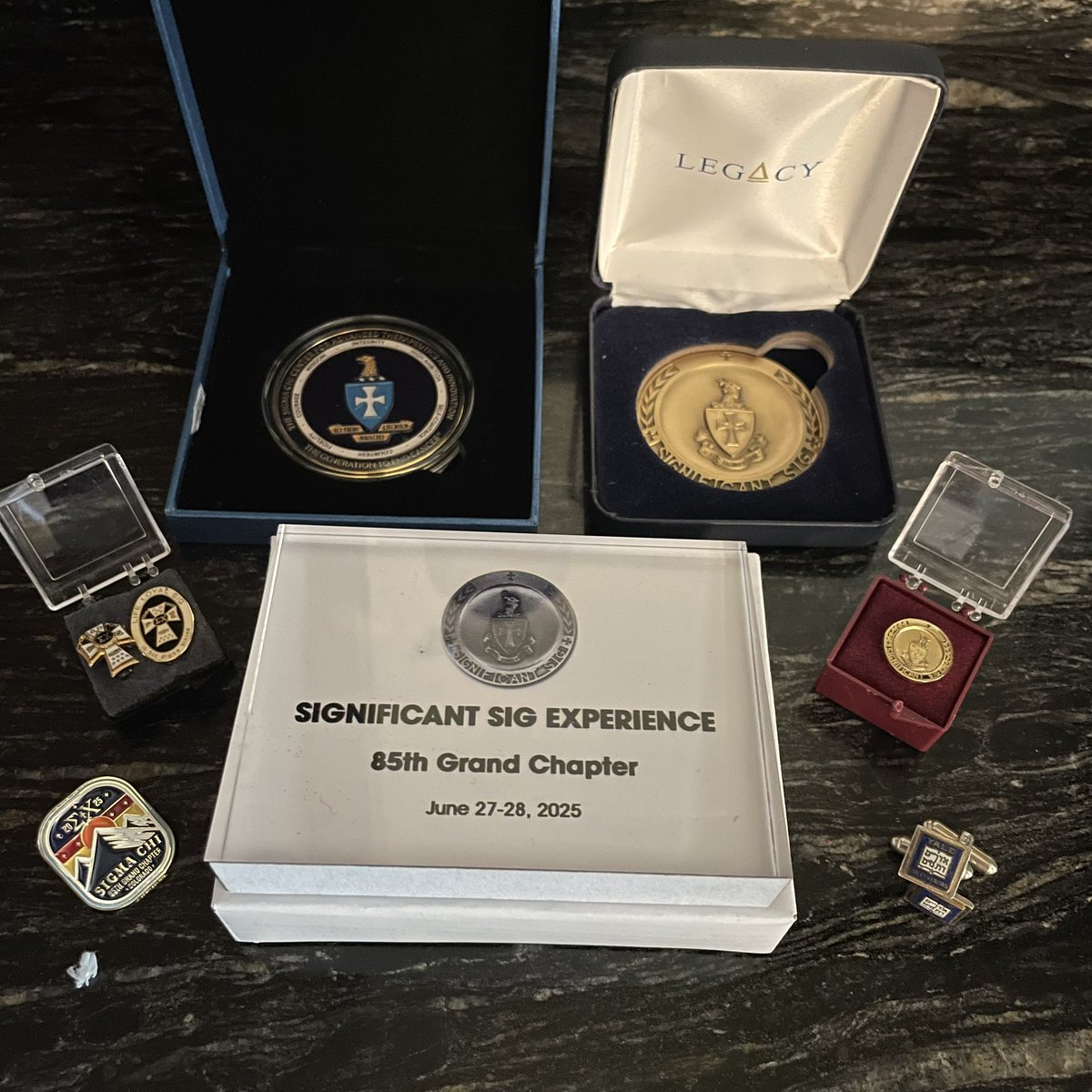RaviGoelMD's tweet image. Celebrating the Sigma Chi Significant Sig experience at 85th Grand Chapter. @SigmaChi @SigmaChiFDN @huntsmancancer #SigmaChi