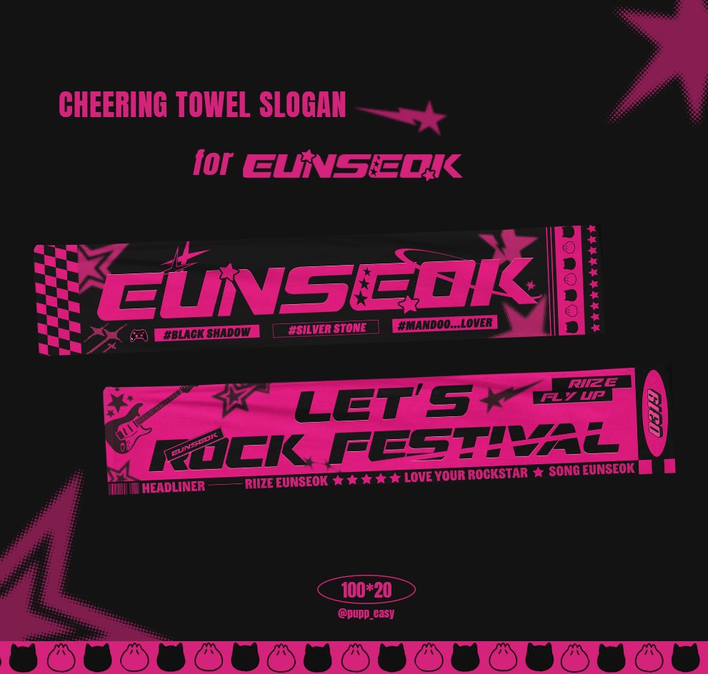 𝟮𝟬𝟮𝟱 '𝗥𝗜𝗜𝗭𝗜𝗡𝗚 𝗟𝗢𝗨𝗗' 𝗶𝗻 𝗦𝗘𝗢𝗨𝗟‘ ᯓ★ 
라이즈 콘서트 나눔  #은석 타올슬로건 ໒꒱*॰

✷ 날짜 : 7/4 첫콘 or 7/6 막콘
✷ 인증 : #RT + 은석 버블 60일 
✷ 시간/장소 : 당일 타래로 공지 예정

🥟 매우 극소량으로 진행됩니다!! ㅠㅠ 🥟