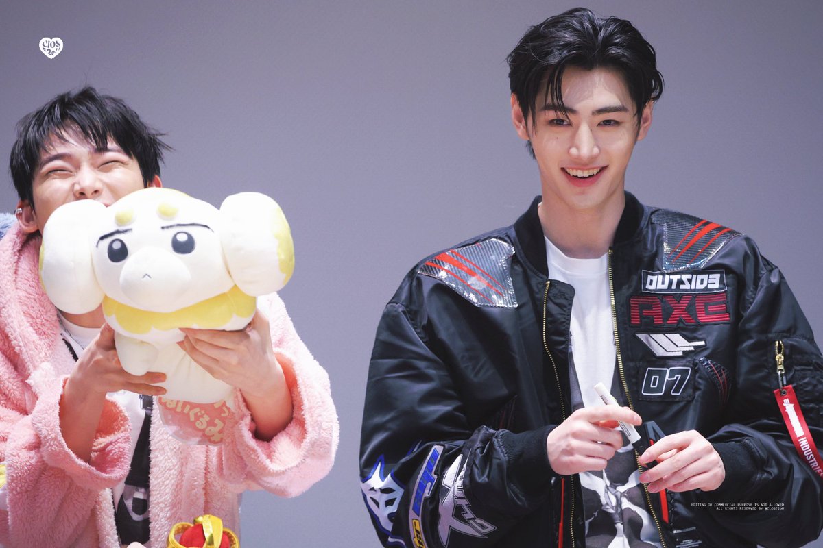 🧀 | saw enha and jin♡ tweet media