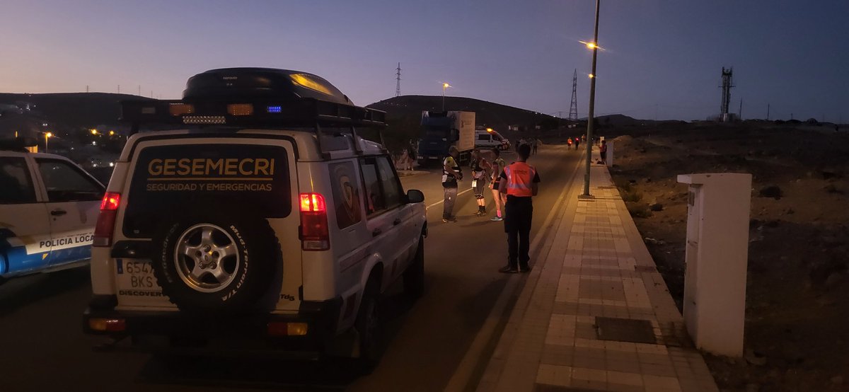 El día de ayer nos encontrábamos en Arguineguín, llevando la Dirección Técnica de Seguridad y Emergencias de la carrera Traiña Trail CEISA en su 10 edición.

#EventoSeguro #Gesemecri