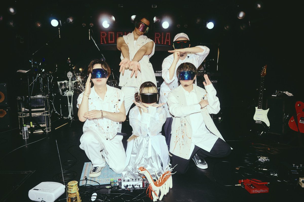 🐏🐇🕊️もふもふツアー、完遂‼️🦙🦢🐑

2025.6.29
LIVE TOUR 2025 #もふもふツアー 
at 仙台・ROCKATERIA

共にライブを作り上げてくれた皆さま、一緒に遊んでくれた皆さま、本当にありがとうございました。
バンドってこんなにも爆発するんだね
また どこかで‼️