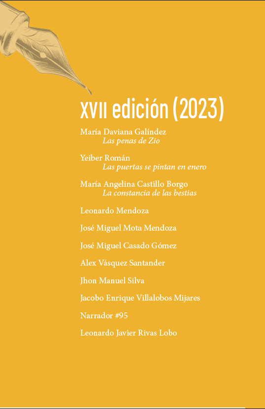 MMJMIGUEL_'s tweet photo. ¡Buen domingo! Ya está disponible el cuentario dedicado al Premio de cuento Julio Garmendia en sus ediciones 2023-2024.

Aquí hay historias de varios colegas: @Reidmained @annyaslog @ClaraQueNo @Mitohelmstone @leonardoagain3 y este servidor.

Descarga: https://t.co/NRWjCIilbJ https://t.co/Tw4dgmbgJ4