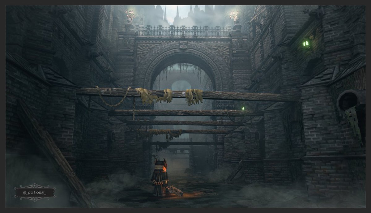 Bloodborne　or　Minecraft