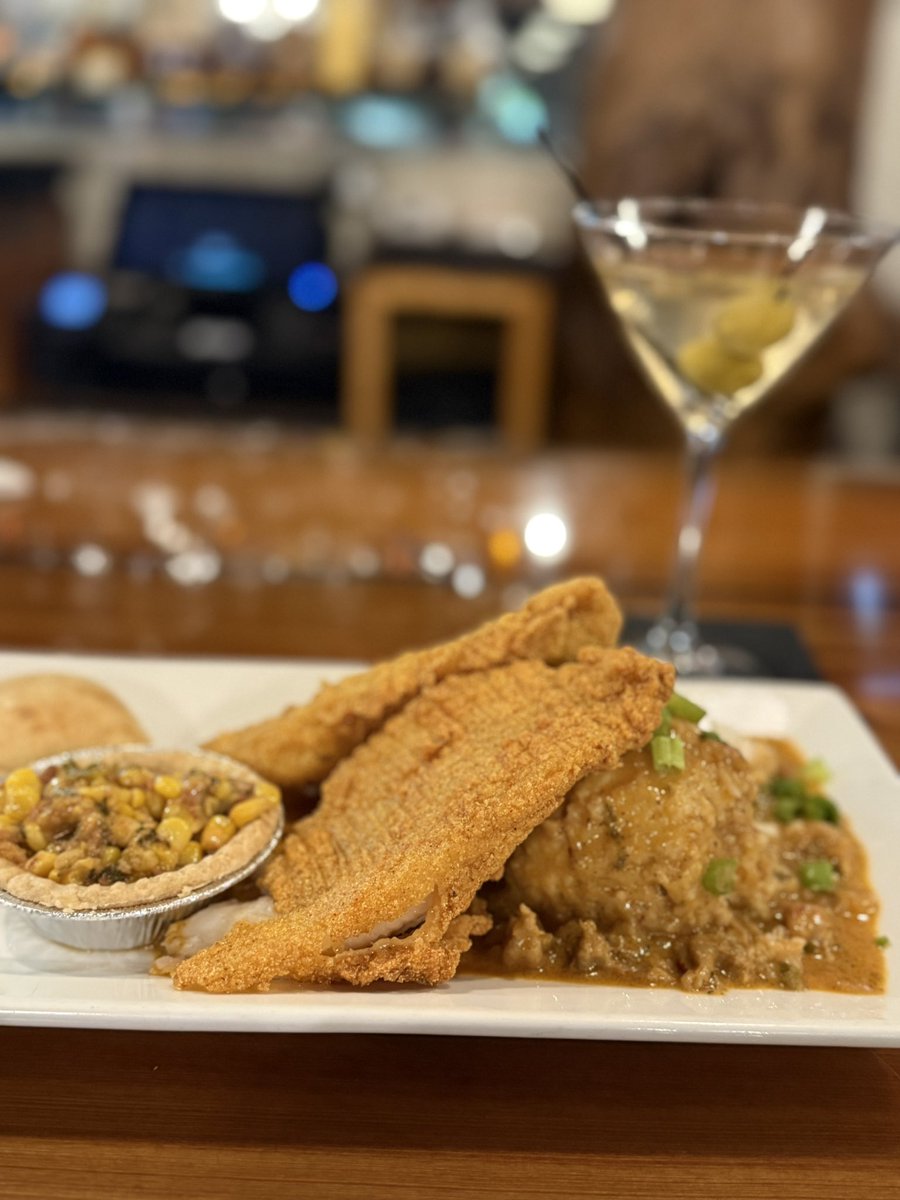 jaredbriley's tweet photo. Took a quick trip to Opelousas to celebrate my dad’s birthday and had to stop at Prejean’s for my favorite—Catfish Acadian. Simply Cajun, simply perfect. 🐟🥂 #CajunCuisine #Prejeans #OpelousasEats https://t.co/s1DKSmkhkn