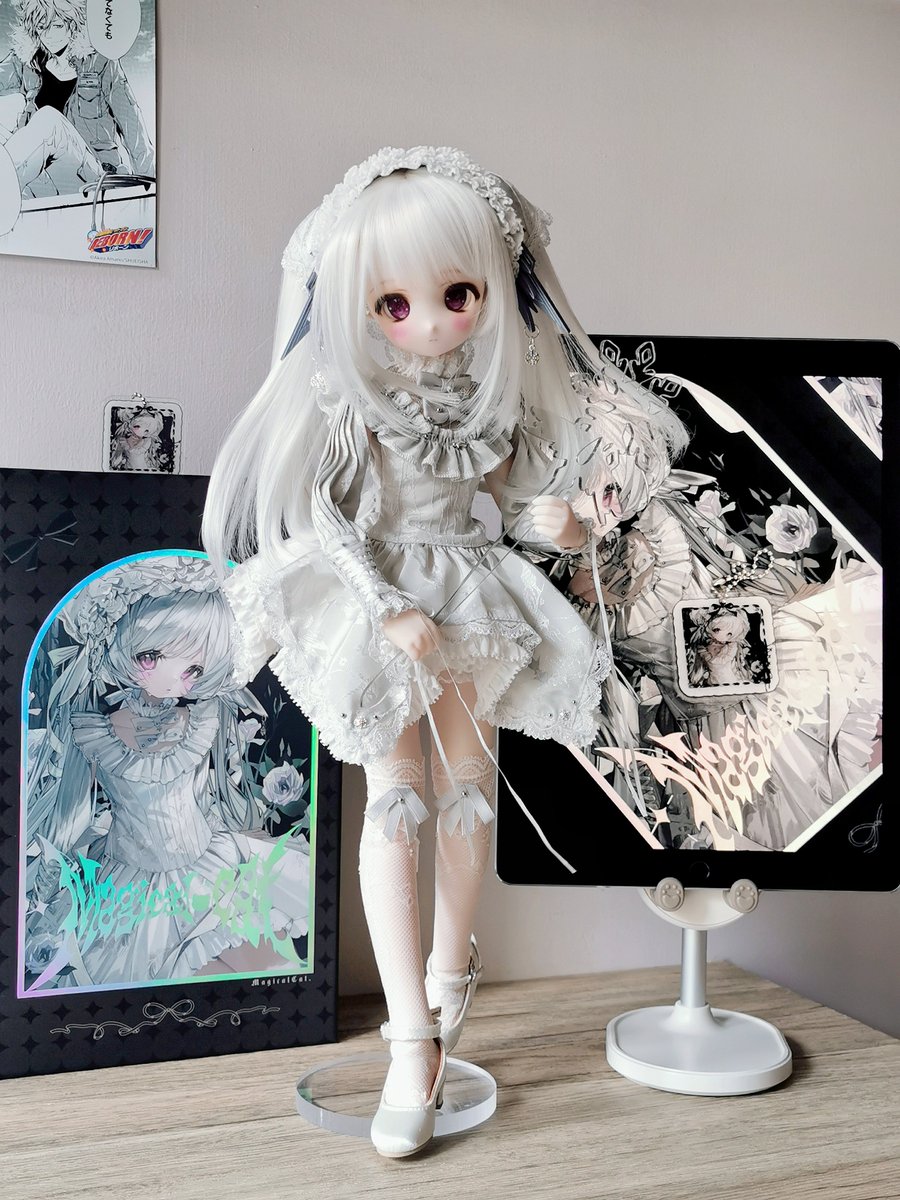 qiyueryi's tweet image. ❄ゆきおんな

#Magiccat
#MDDはいいぞ  
#うちのこかわいい