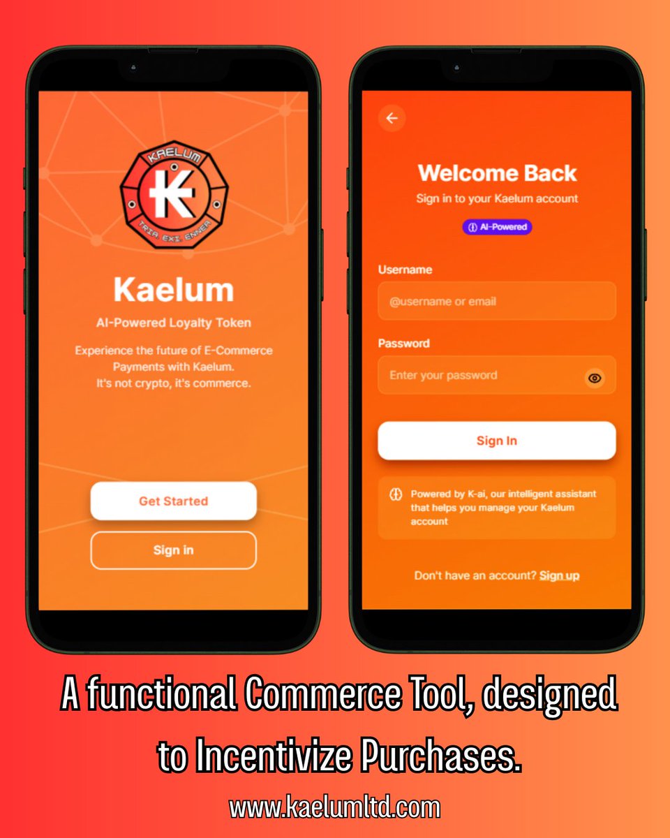 scruffytv's tweet photo. Kaelum is a revolutionary non crypto closed-loop payment and rewards platform poised to disrupt the E-commerce landscape.  Learn more at https://t.co/KQGs7KVAOL HELP US COMPLETE THE KAELUM PLATFORM BY PURCHASING MERCHANDISE AT https://t.co/q2rsCDMdbj #kaelumtoken #aitoken https://t.co/U28lUXpDtl