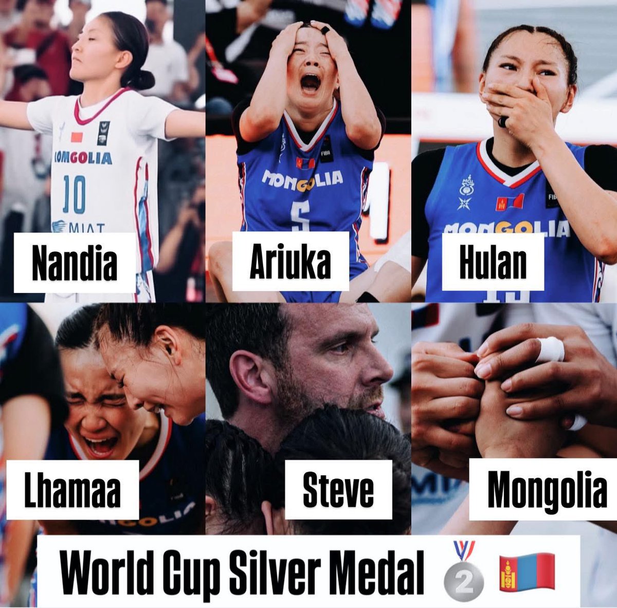 Шар шувуу🦉 (@sharshuvuu_bat) on Twitter photo 3х3World Cup 🏆🏀🇲🇳🥈🥈🥈Олимпын төрлийн багийн спортоор түүх бүтээлээ 🏀🇲🇳🙏😭😭😭 <a href="/3x3Mongolia/">3x3 🏀 Mongolia</a> <a href="/FIBA3x3/">3x3 Basketball | FIBA3x3</a> <a href="/MongoliaBasket/">MongoliaBasketball</a> <a href="/ER_Mongolia/">Energy Resources LLC</a> Монголчууддаа баярлалаа. 3х3World Cup 🏆🏀🇲🇳🥈🥈🥈Олимпын төрлийн багийн спортоор түүх бүтээлээ 🏀🇲🇳🙏😭😭😭 <a href="/3x3Mongolia/">3x3 🏀 Mongolia</a> <a href="/FIBA3x3/">3x3 Basketball | FIBA3x3</a> <a href="/MongoliaBasket/">MongoliaBasketball</a> <a href="/ER_Mongolia/">Energy Resources LLC</a> Монголчууддаа баярлалаа.