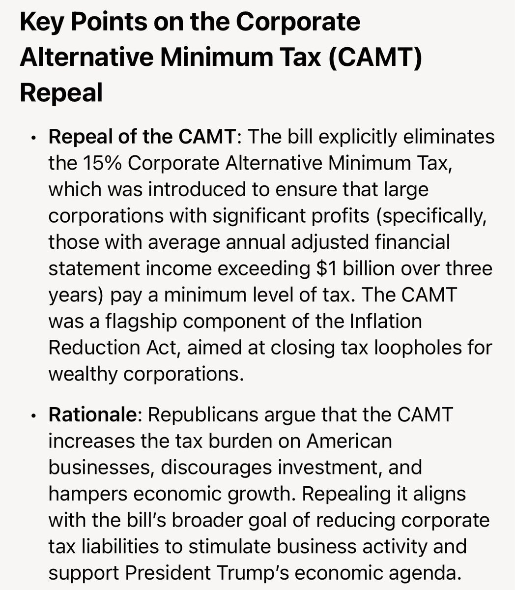 A piece of alpha from the 940 page “Big Beautiful Bill” Repeal of the CAMT  (Corporate Alternative Minimum Tax)! Incredibly bullish for $MSTR and the  Bitcoin treasury company news cycle $MSTR Bears