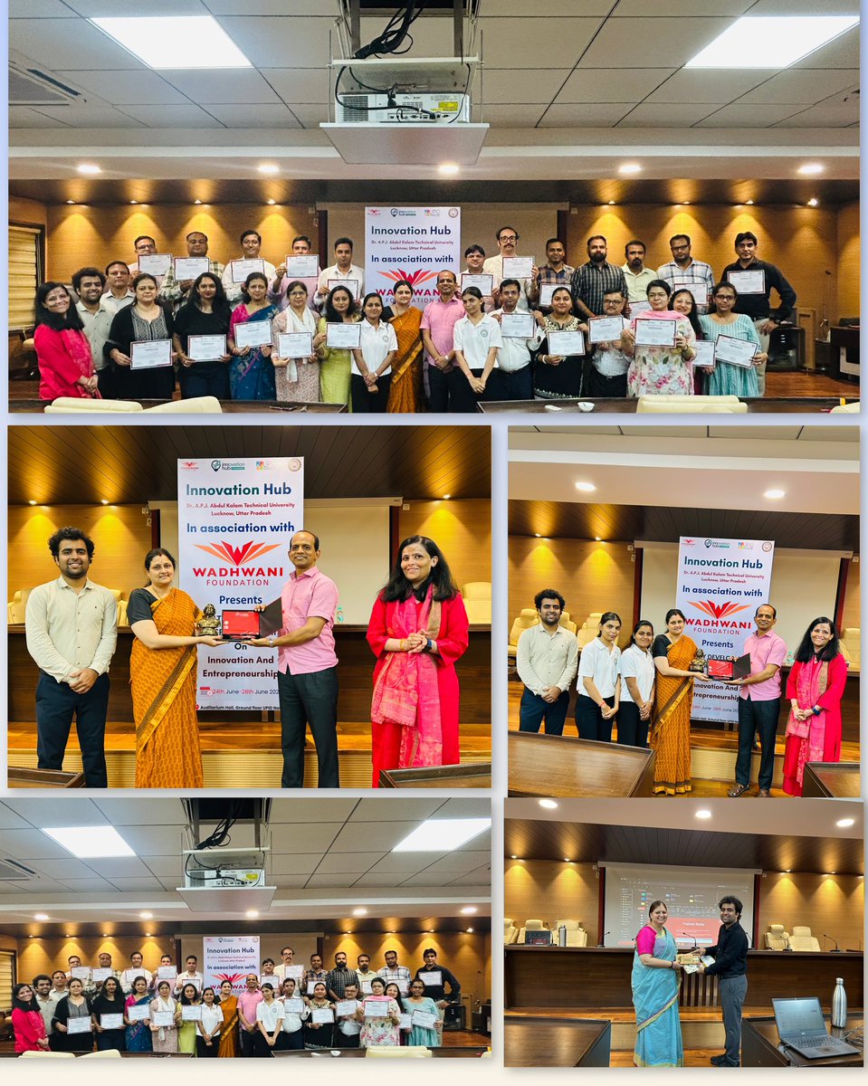 Successful Completion of the ‘Ignite’ Faculty Development Program at <a href="/NoidaUpid/">UPID Noida</a> 

We are happy to share that the Faculty Development Program (FDP) ‘Ignite’, organized by the Innovation Hub UP at U.P. Institute of Design, Noida in collaboration with the Wadhwani Foundation