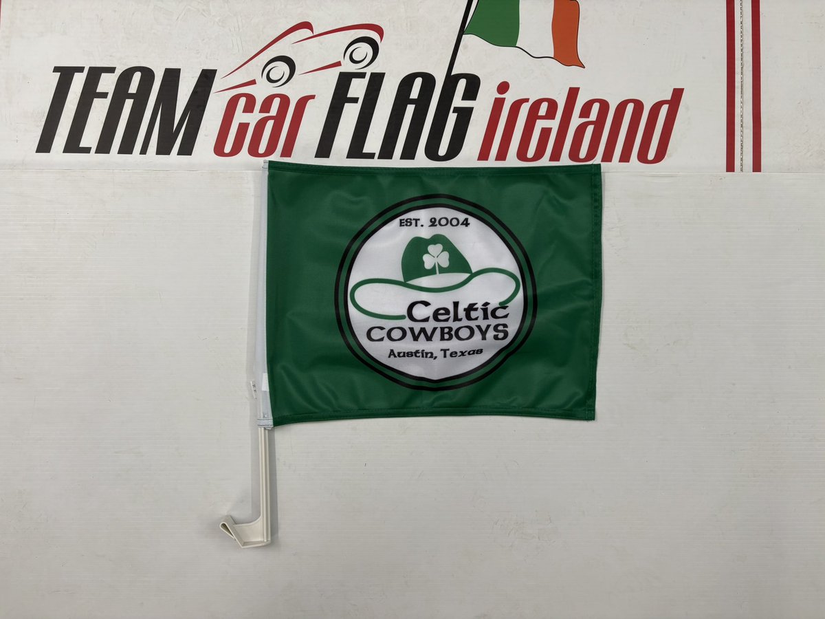Car flags digitally printed for a soccer from Texas USA that are coming to Ireland soon for a tournament 🇺🇸 
📧 info@teamcarflagireland.com 📧 
☎️ 061-393231 📲