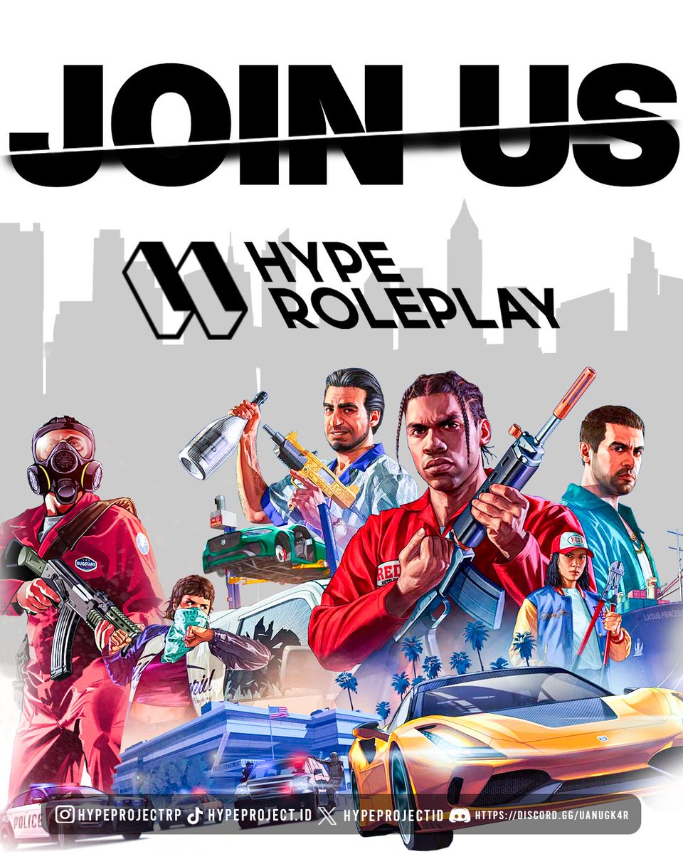 hypeprojectid's tweet photo. 🫱🏻‍🫲 Ingin jadi bagian dari sistem yang hidup dan komunitas yang aktif?
Di Hype Roleplay, peranmu punya makna. Polisi, mekanik, pebisnis, bahkan kriminal — semua membentuk ekosistem kota.
🎯 Join us and be part of the story.
🔗 https://t.co/XHgawylcAb
#GTA5RP #HypeRoleplay https://t.co/TzfDf8BXRn