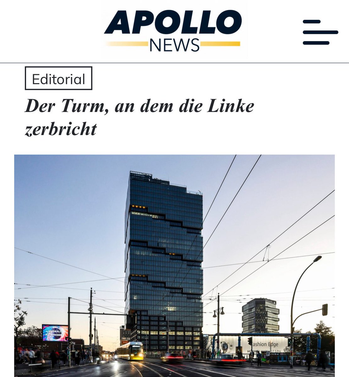 Nirgendwo auf der Welt gibt es eine höhere Dichte von Schallplattenläden, Cafés mit Blaubeer-Pancakes und Geschäften für Fetisch-Bekleidung als hier. 

Beidseits der Warschauer Straße in Friedrichshain erstreckt sich das traditionelle Zentrum der Berliner Linken. Hier lag mit der