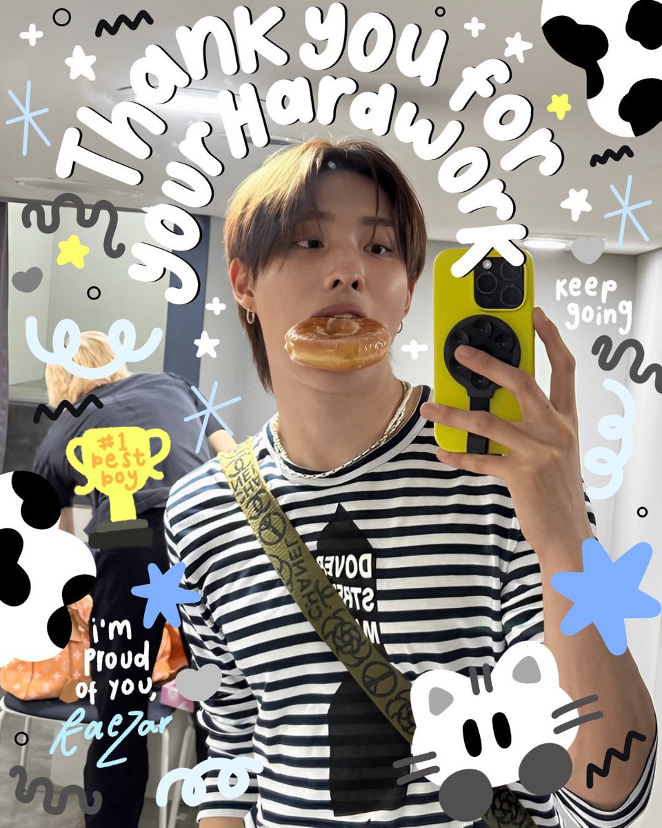 Happy birthday kak <a href="/kaivarka/">Kaezar.</a> semoga panjang umur, selalu dikelilingi hal baik, selalu diberi kesehatan, lancar terus rezekinya, makin sayang sama diri sendiri, dan segala harapannya cepat terkabul yaaa! Aamiin 🎂🎈dan terimakasih untuk kak <a href="/airyfiles/">Airy! @ after dm</a>