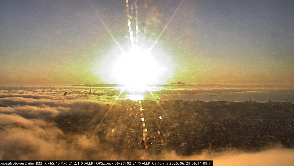 SutroTower's tweet image. Good morning to another beautiful day in the San Francisco hellscape.