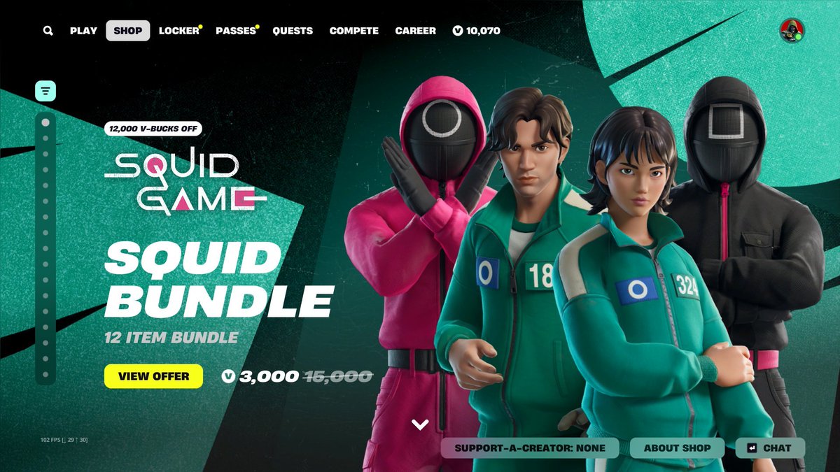 SQUID GAME BUNDLE GIVEAWAY✅ 

To Enter: 
Like &amp; Retweet❤️♻️
follow <a href="/Serpexxx/">Serpex</a> and <a href="/amirofnr/">amiro</a> ✅
@ 2 Friends👥

The Giveaway ends in 5 days!⏳ (4.7.2025) i will dm the lucky winner so check your dms!   
good luck🍀!