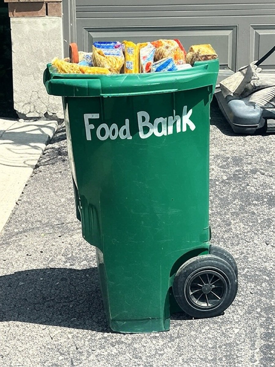 ygk1CartOrLess's tweet photo. @cityofkingston Hold a monthly neighbourhood Food Drive for @FoodBankKtown 

The size and shape of the green bin on wheels is perfect for this! https://t.co/vgS1GeYeyG
