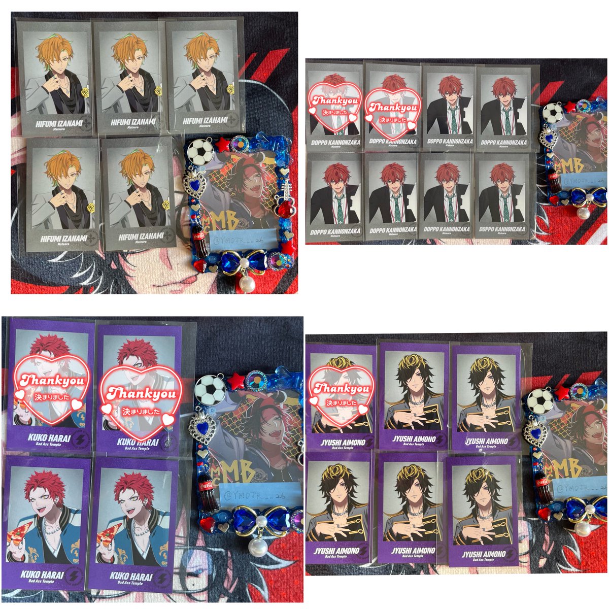 【交換/譲渡】ヒプノシスマイク ヒプマイ ピザハット インスタントカメラ風カード

譲→銃兎 ♡理鶯 乱数 ♡幻太郎 一二三 独歩 空却 ♡十四

求→二郎＞定価＋送料(♡のみ)
🌟求は買取もしております🌟

交換最優先の為譲渡のお返事にはお時間いただきます。