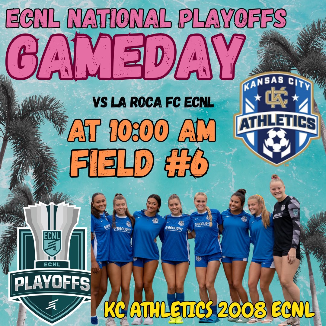 KC Athletics Academy Elite 08 ECNL (@kcacelite08ecnl) on Twitter photo GAME 3️⃣ in ☀️San Diego🌊!
Let’s DO THIS! #letsgokca
<a href="/AthleticsKCECNL/">KC Athletics ECNL</a> <a href="/ECNLgirls/">ECNL Girls</a> <a href="/MarcusKelcher/">Marcus Kelcher</a> <a href="/PrepSoccer/">Prep Soccer ⚽️</a>
<a href="/TopDrawerSoccer/">TopDrawerSoccer</a> <a href="/ImYouthSoccer/">ECNL/GA/Recruiting/College Soccer</a> GAME 3️⃣ in ☀️San Diego🌊!
Let’s DO THIS! #letsgokca
<a href="/AthleticsKCECNL/">KC Athletics ECNL</a> <a href="/ECNLgirls/">ECNL Girls</a> <a href="/MarcusKelcher/">Marcus Kelcher</a> <a href="/PrepSoccer/">Prep Soccer ⚽️</a>
<a href="/TopDrawerSoccer/">TopDrawerSoccer</a> <a href="/ImYouthSoccer/">ECNL/GA/Recruiting/College Soccer</a>
