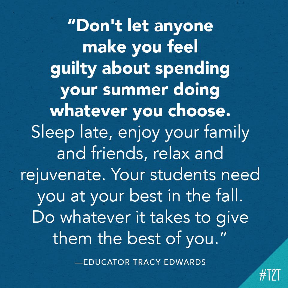 Cheers to doing what you want this summer! 🍹

#TeacherTwitter
