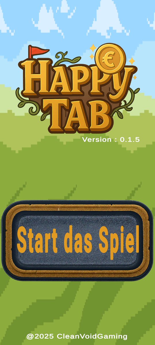 clean_void's tweet photo. 🎮 Happy Tab is looking for testers!
📱 Android only – 93 spots left
💥 Fun idle clicker (early version)
No story/glitch features yet – just pure tapping!
⏳ Limited test phase
📩 DM me if you're in!
#indiegames #gamedev #mobilegames #BetaTest https://t.co/mwNqelXuGo