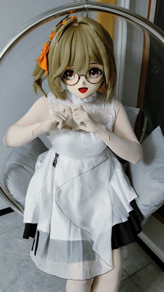 可爱的小画家❤️
#kigurumi ＃Strinova