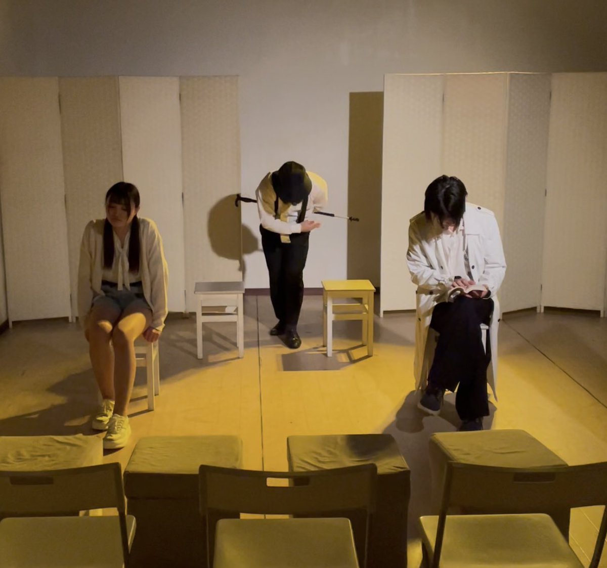 舞台『宇宙人とやさしさ』
全公演無事閉幕いたしました。

ご来場頂いたお客様、誠にありがとうございました！

私達とはまたどこかで、例えば未来なんかで、再びお会いしましょう。

2025年6月29日金曜日
#宇宙人とやさしさ
