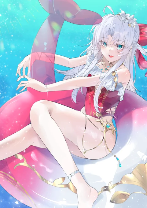 水着カルロッタ 珂莱塔 Carlotta #WutheringWaves #鳴潮 #WuWaFanart #鳴潮コレクション
