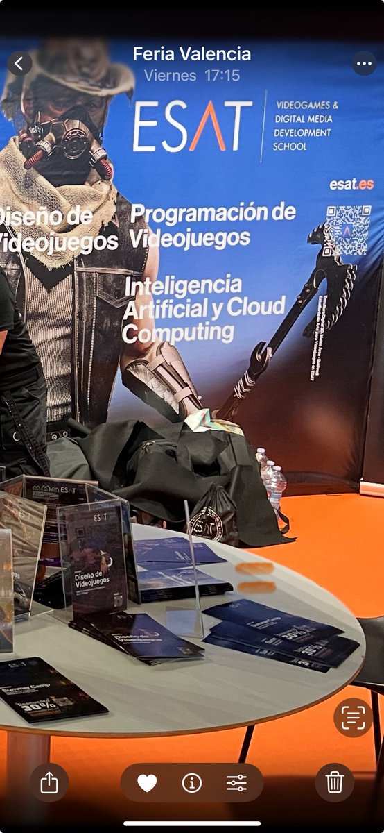 ESAT_Valencia's tweet image. ¿Aún no conoces @ESAT_Valencia?
Nuestros dosieres recogen una muestra del talento de nuestros alumnos. Ven y conócelos ellos te contarán cómo consiguen crear sus artes finales con pasión, creatividad y mucho esfuerzo
Formamos profesionales que convierten su vocación en profesión