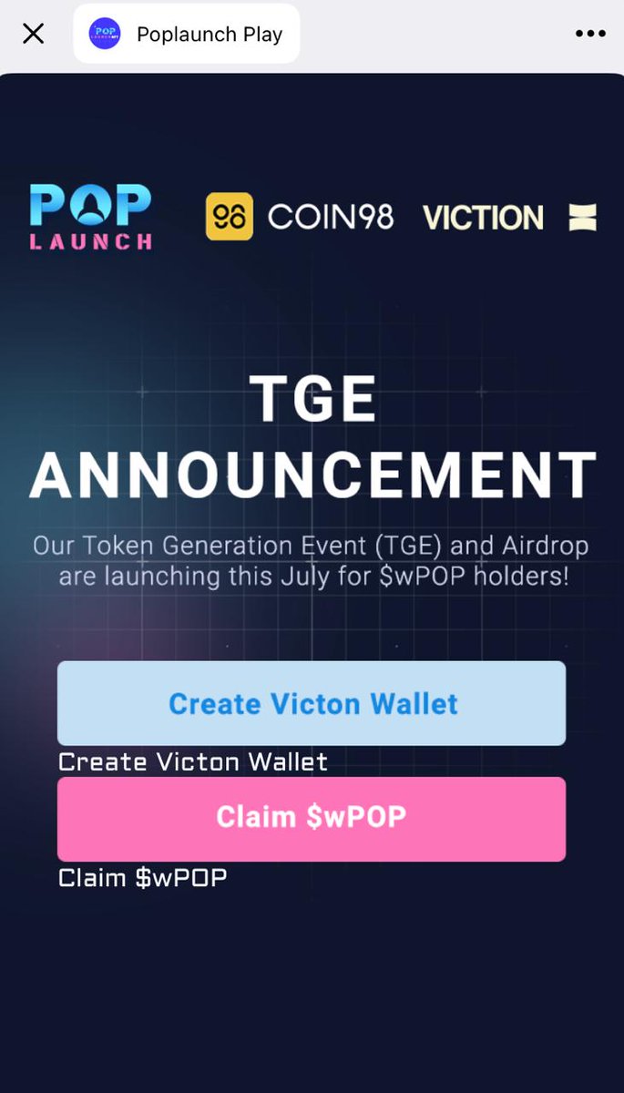 Pop Launch tweet media