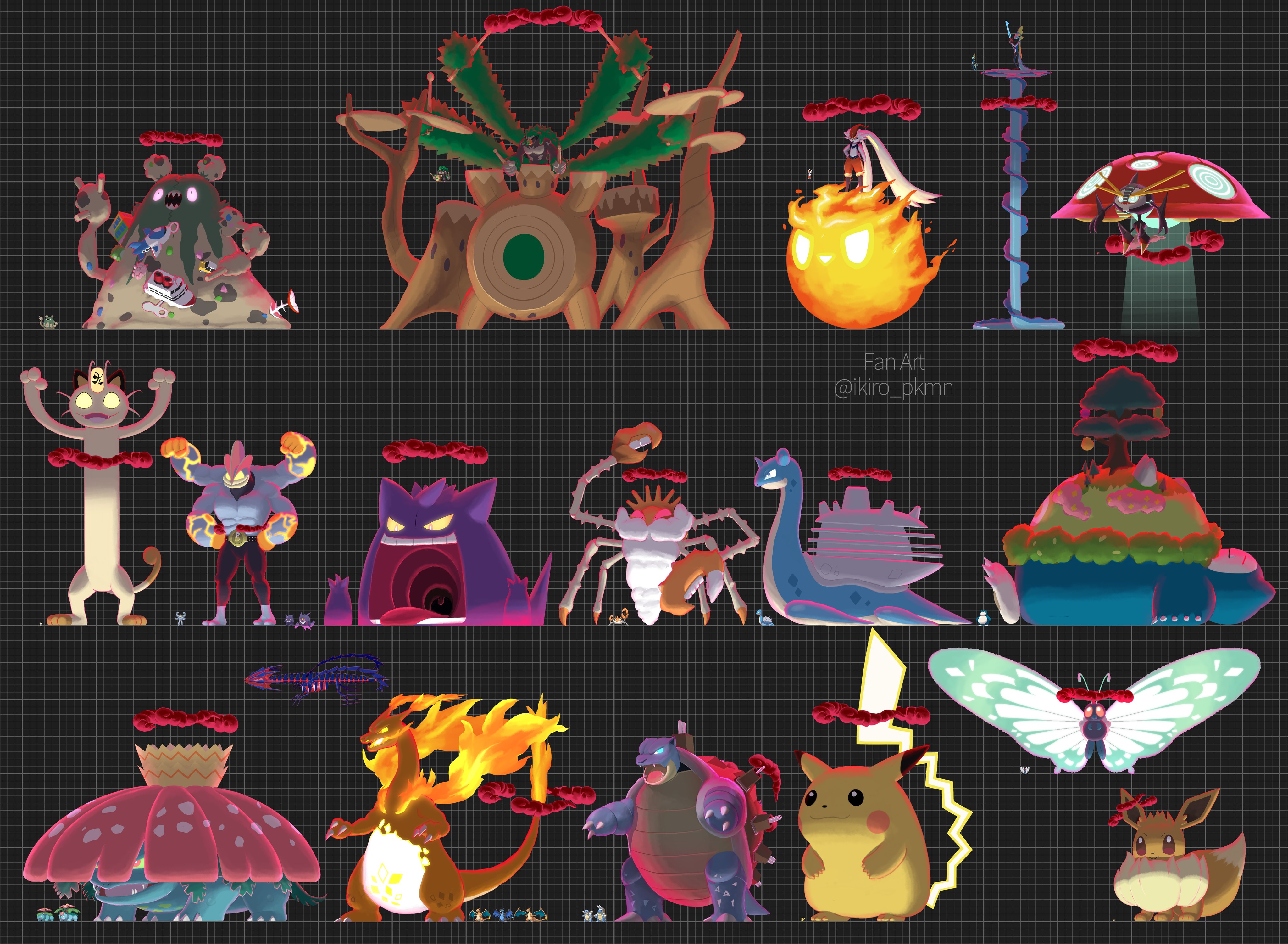 似顔絵オーダー　A4サイズ　3名様　ポケモン 似顔絵オーダー A4サイズ 3名様 ポケモン - メルカリ