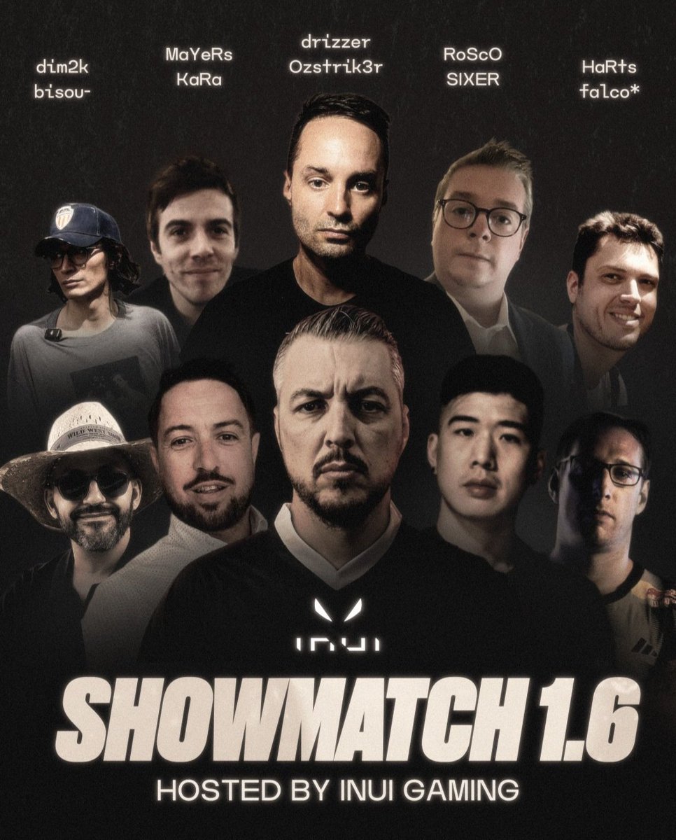 📣 🎖️ HOMMAGE À UNE GÉNÉRATION LÉGENDAIRE 🎖️

Les pionniers, Les bâtisseurs... Ceux qui ont forgé l’image du Counter-Strike français.

Ce mardi à 21h, ils reviennent pour un showmatch CS 1.6 unique.

Un voyage dans le temps avec des légendes venues de GoodGame, Hostile-records,