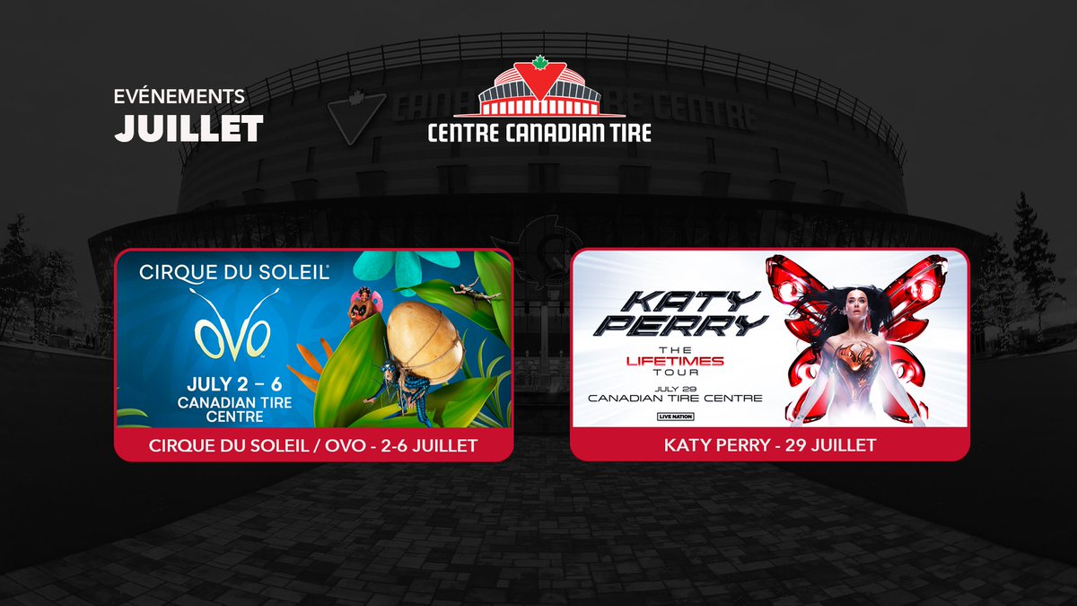 July events!
Les événements de juillet!