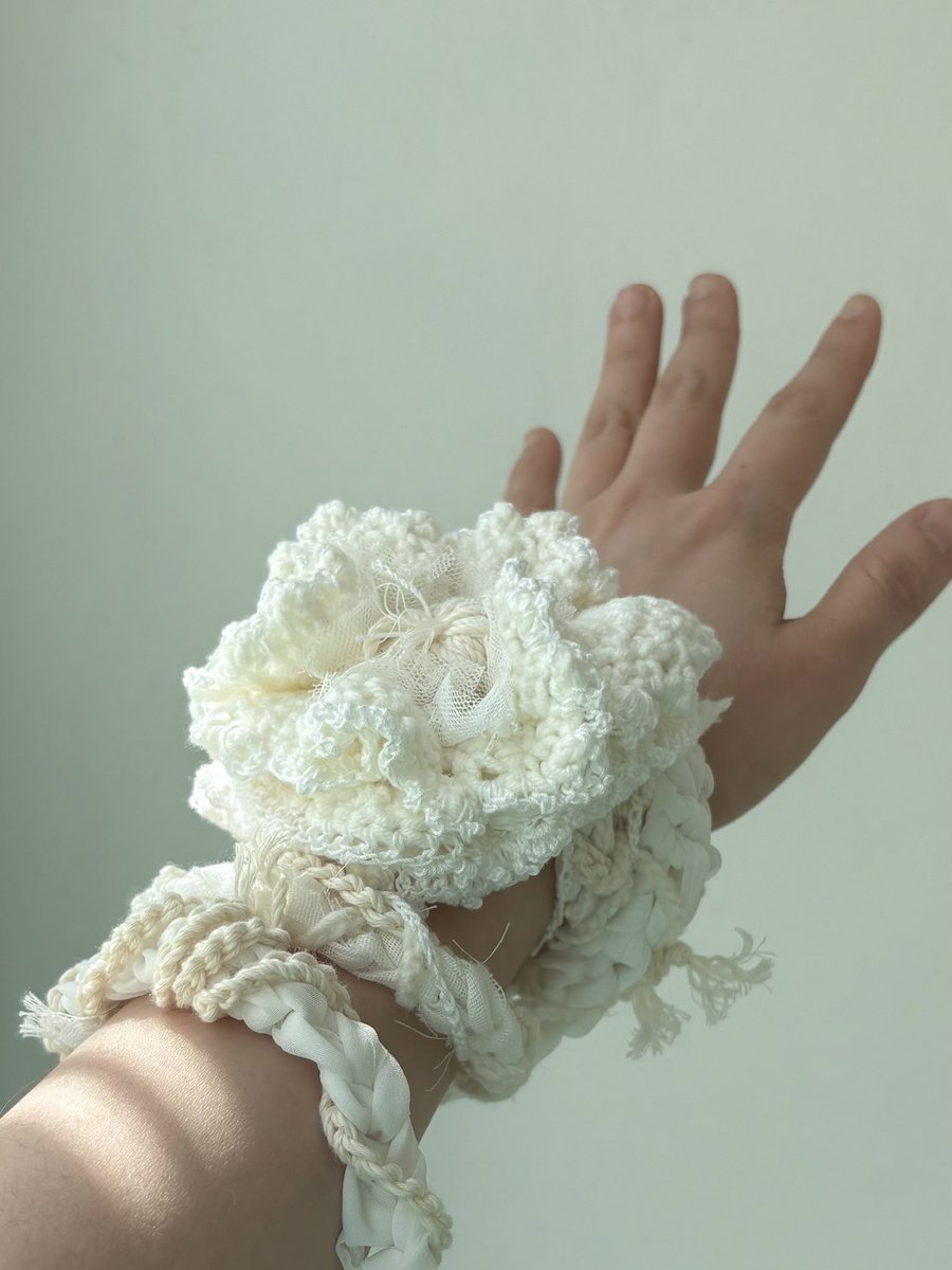 sherries8eight's tweet photo. SHERRIES 8
“how we let the white bird fly”
hand-crocheted floral tie strap 🕊️ https://t.co/OpWLrXqvaB
