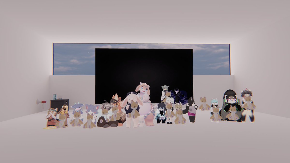 pandagraph_v's tweet image. この度Qyuming様(@QyumingVRC)にアバターを製作頂きました…！
定規と鉛筆が特徴的な、ベレー帽を被ったウサギの男の子で、名前は「ダンパ」です。
ワールドクリエイターとして、今後はこの姿でVRChat内で活動して参ります。
改めて、きゅーみんちゃん本当にありがとう…！！