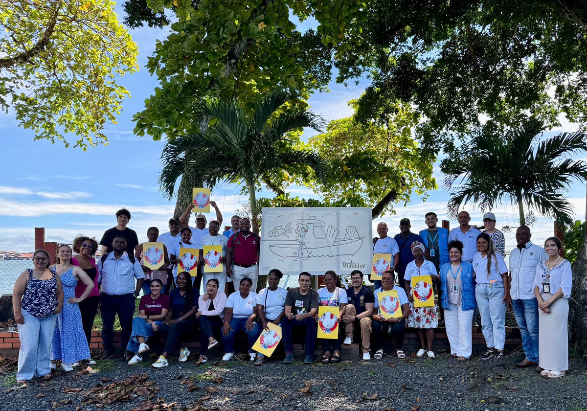 Misión de la ONU en Colombia (@misiononucol) on Twitter photo En #Tumaco, se desarrolló el espacio "Pedagogías para la Paz" impulsado por <a href="/UAcuerdoPaz/">Unidad de Implementación del Acuerdo de Paz</a> con acompañamiento de <a href="/MisionONUCol/">Misión de la ONU en Colombia</a>, en donde liderazgos sociales y consejeros territoriales se dieron cita para dialogar sobre los retos y avances en la implementación del #AcuerdoDePaz.🧵 En #Tumaco, se desarrolló el espacio "Pedagogías para la Paz" impulsado por <a href="/UAcuerdoPaz/">Unidad de Implementación del Acuerdo de Paz</a> con acompañamiento de <a href="/MisionONUCol/">Misión de la ONU en Colombia</a>, en donde liderazgos sociales y consejeros territoriales se dieron cita para dialogar sobre los retos y avances en la implementación del #AcuerdoDePaz.🧵