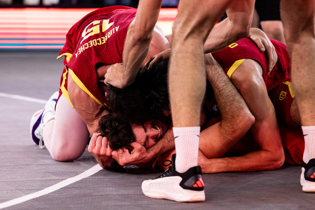 ALL THE EMOTIONS! 🇪🇸❤️‍🔥

SPAIN ARE YOUR #3x3WC WINNERS! 🔥