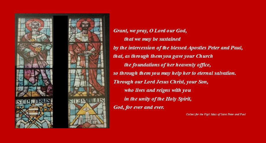 FrRobJaskot's tweet image. Honoring Sts. Peter and Paul today: sinners who allowed Christ to forgive and transform them to serve. We pray for Pope Leo and for bishops who serve the Church now, especially of Baltimore and those receiving pallium. (36yrs for +Keeler, 17 for +O&apos;Brien, and 12 for +Lori!!).