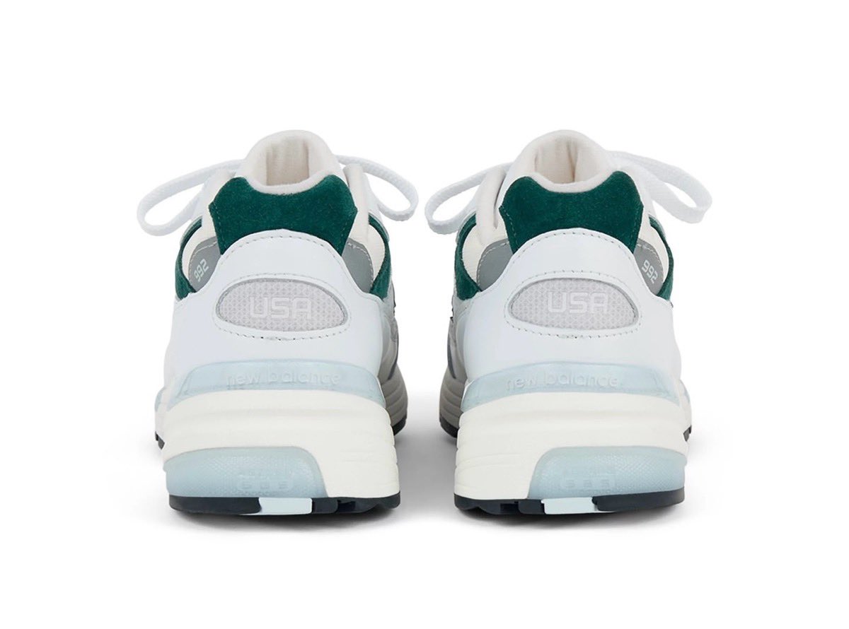 New Balance 992 “White/Marsh Green”が国内近日発売予定 ［U992GB 