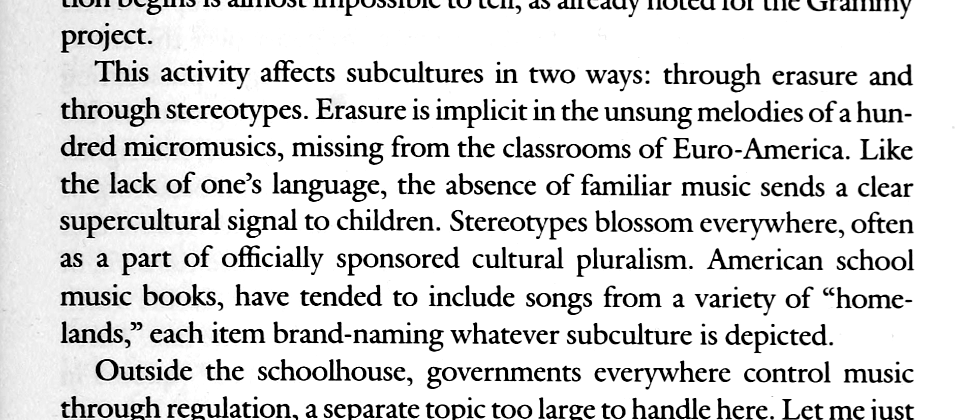 From Mark Slobin's 1993 "Subcultural Sounds: Micromusics of the West" (page 30)

archive.org/details/subcul…
weslpress.org/9780819562616/…
