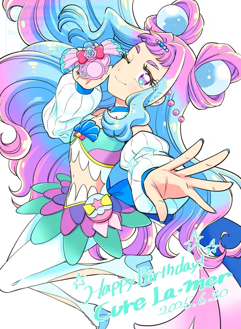 ラメールおたおめ～～～～～!!!! #キュアラメール生誕祭2025 #ローラ・ラメール生誕祭2025