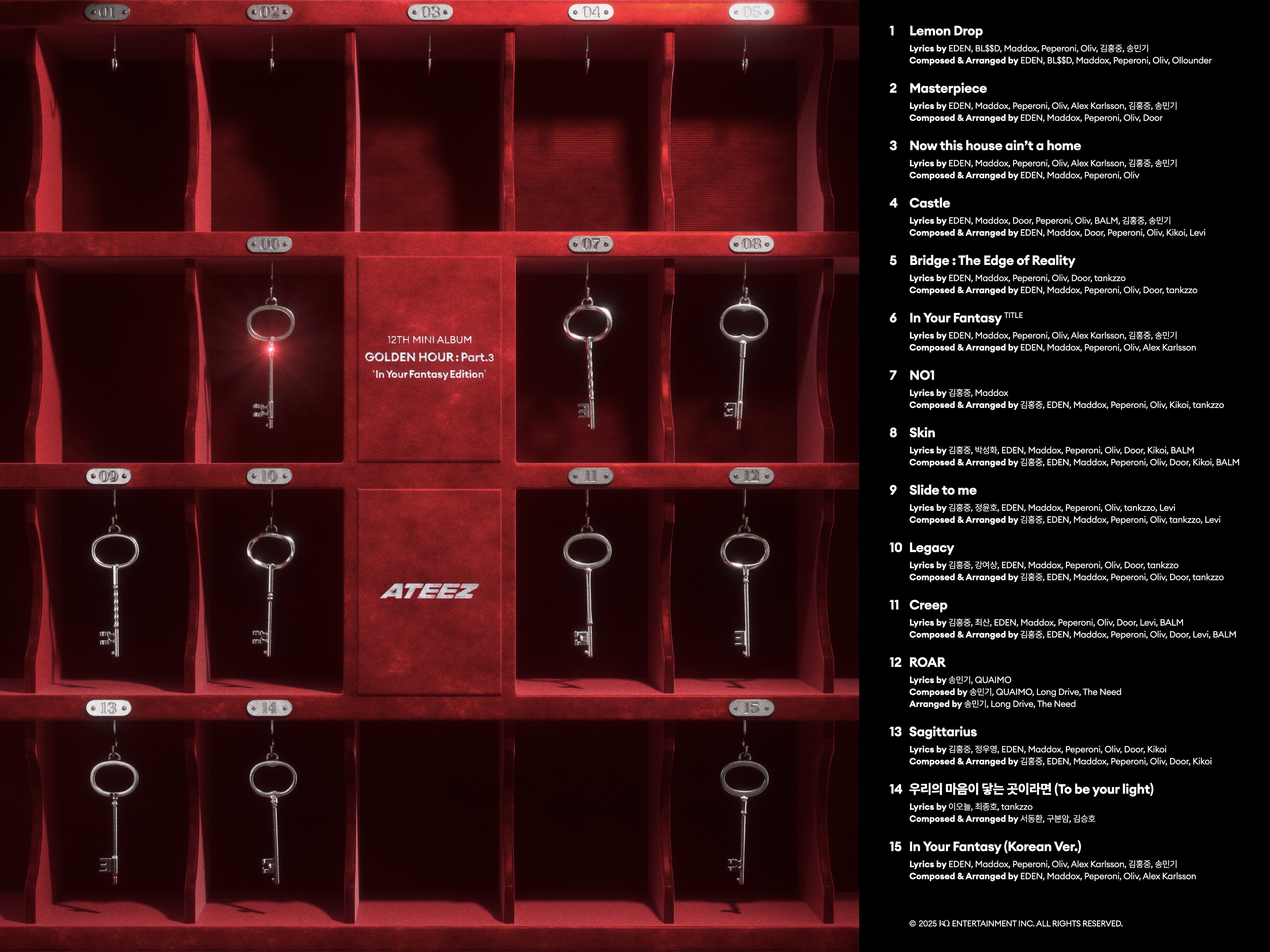 ATEEZ ミンギ GH3 lN YOUR FANTASY edition ATEEZ – GOLDEN HOUR : Part.3 'In Your Fantasy Edition