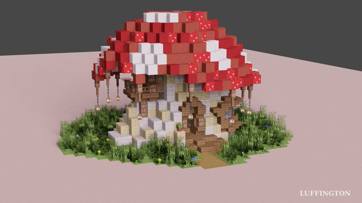 Minecraft Fantasy Mushroom House 
#Minecraft #Minecraftbuilds #minecraft建築コミュ