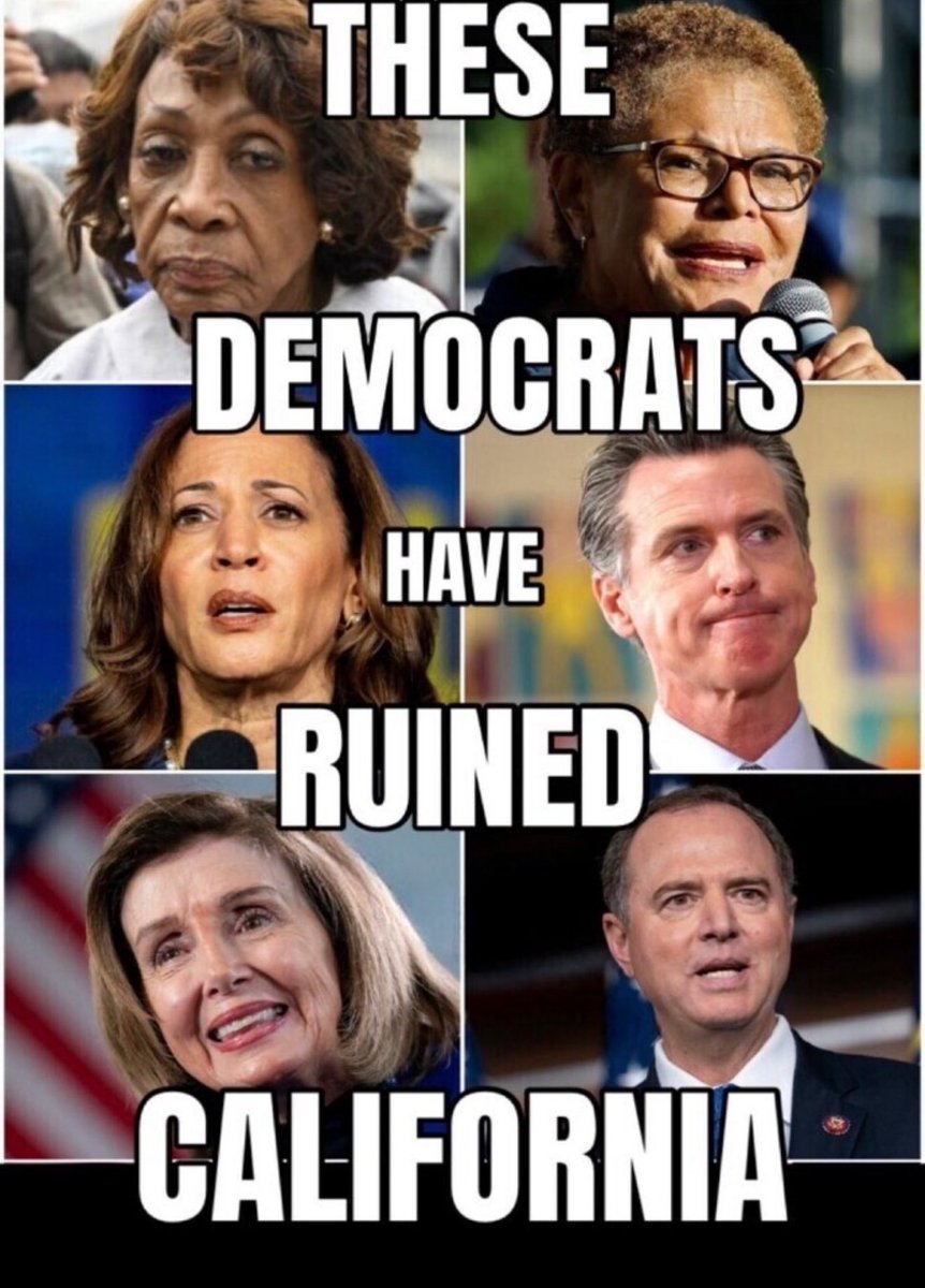 Are California’s elections fixed or are the voters really this stupid?   

I think they’re fixed.  Nobody is stupid enough to keep voting for this👇👇👇