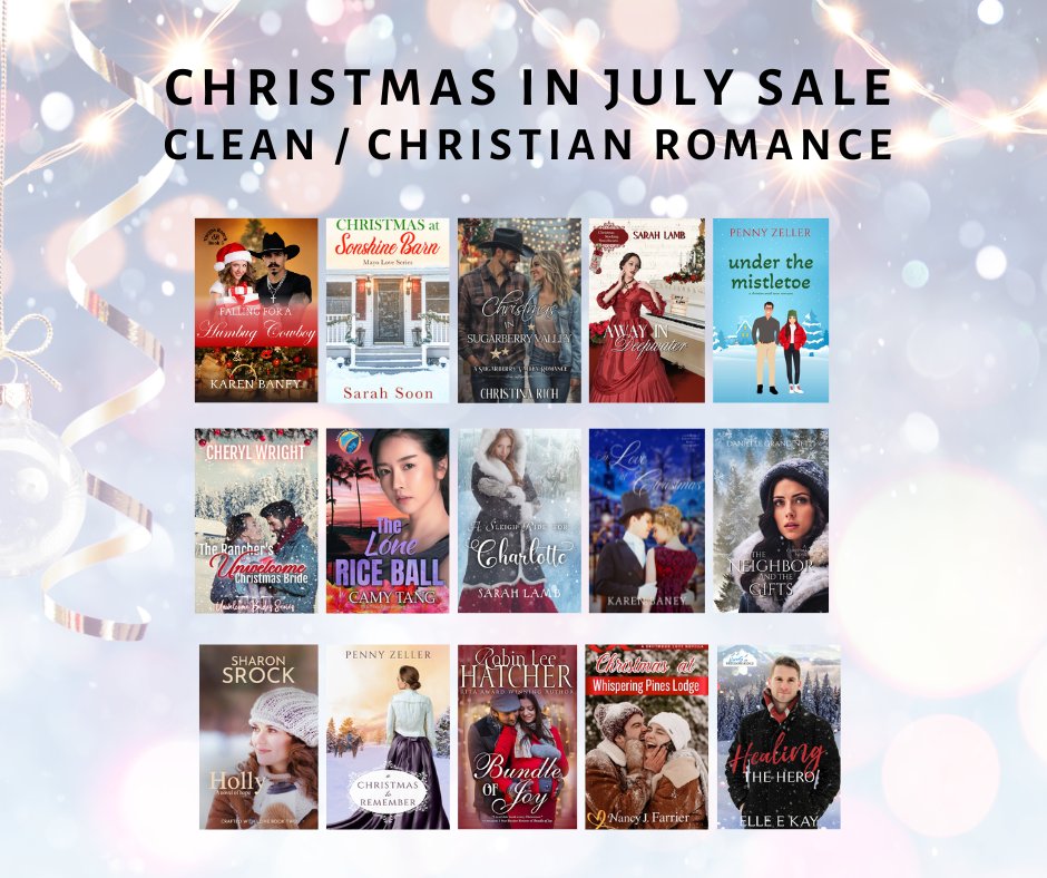 karen_baney's tweet image. He’s a cowboy who hates Christmas.
She’s determined to change his mind.
Can love melt a humbug heart? 💕
*Falling for a Humbug Cowboy* is just $0.99 during the Christmas in July sale!
👉 books.bookfunnel.com/celebratechris…
#HolidayRomance #CleanReads #BookSale #christianromance