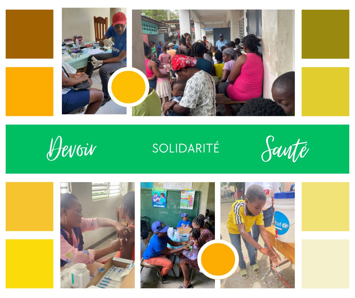 Le Département Sanitaire du Centre du MSPP continue de répondre aux besoins sanitaires des populations déplacées (internes de Mirebalais et Saut d’Eau, et externes de la république voisine réfugiées à Belladère). Plusieurs actions sont menées, notamment :

• Sensibilisation et