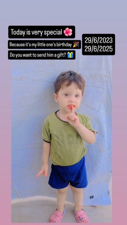 RT ET FAITES DES DONS ‼️

C’est l’anniversaire du fils de Myran aujourd’hui. Ils vivent dans des conditions extrêmement difficiles et souffrent de malnutrition. 
N’hésitez pas à faire un don et partagez sa cagnotte svp.
gofund.me/597c8e22