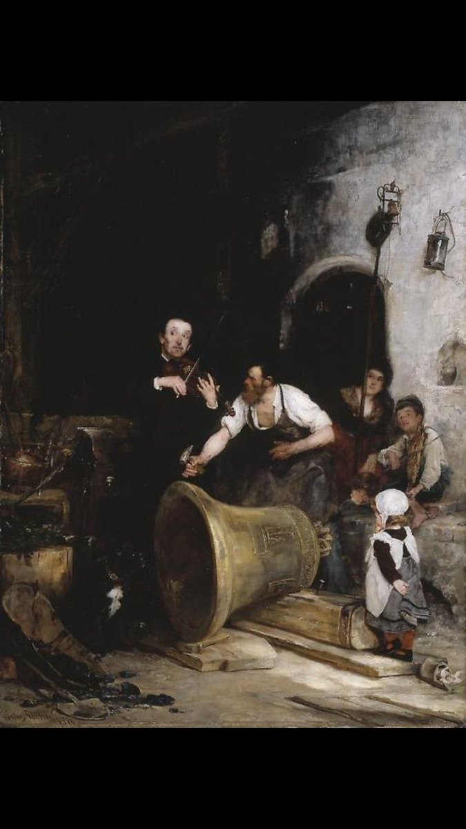 OrpheusL's tweet photo. Walter #Shirlaw (1838-1909)
- Toning the Bell
#musicpaintings #art #29giugno #June29 #29Juin #29Junio #29Juni #29Junio #29Junho #Buongiorno #goodmorning #BuenosDias #GutenMorgen https://t.co/rWyK9uLEvj