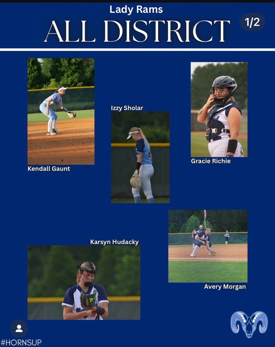 Thankful to be selected for all district and proud of my teammates! 
#softball #loveball 
<a href="/CvHSRams_Sports/">Cleveland Rams Athletics</a> <a href="/CvHS_softball1/">Cleveland HS Softball</a>