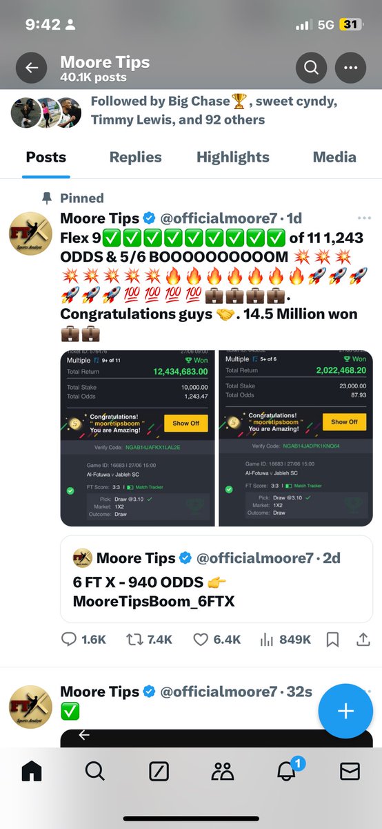 Felix tweet media